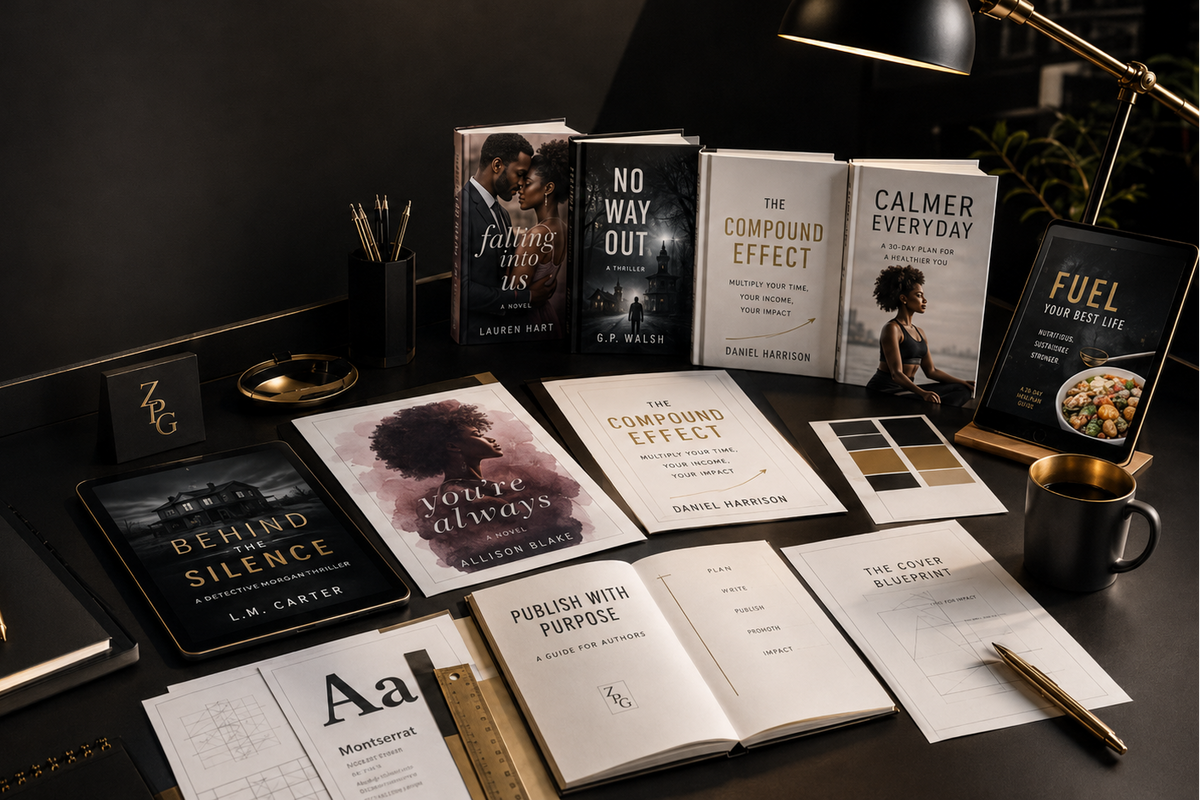 ZPG-Book / E-Book Cover Concept - 1