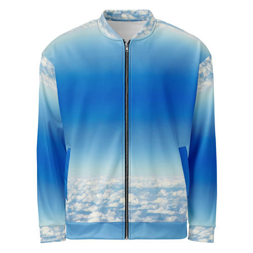 ZPGCAP-Airwalker Bomber Jacket - White Front