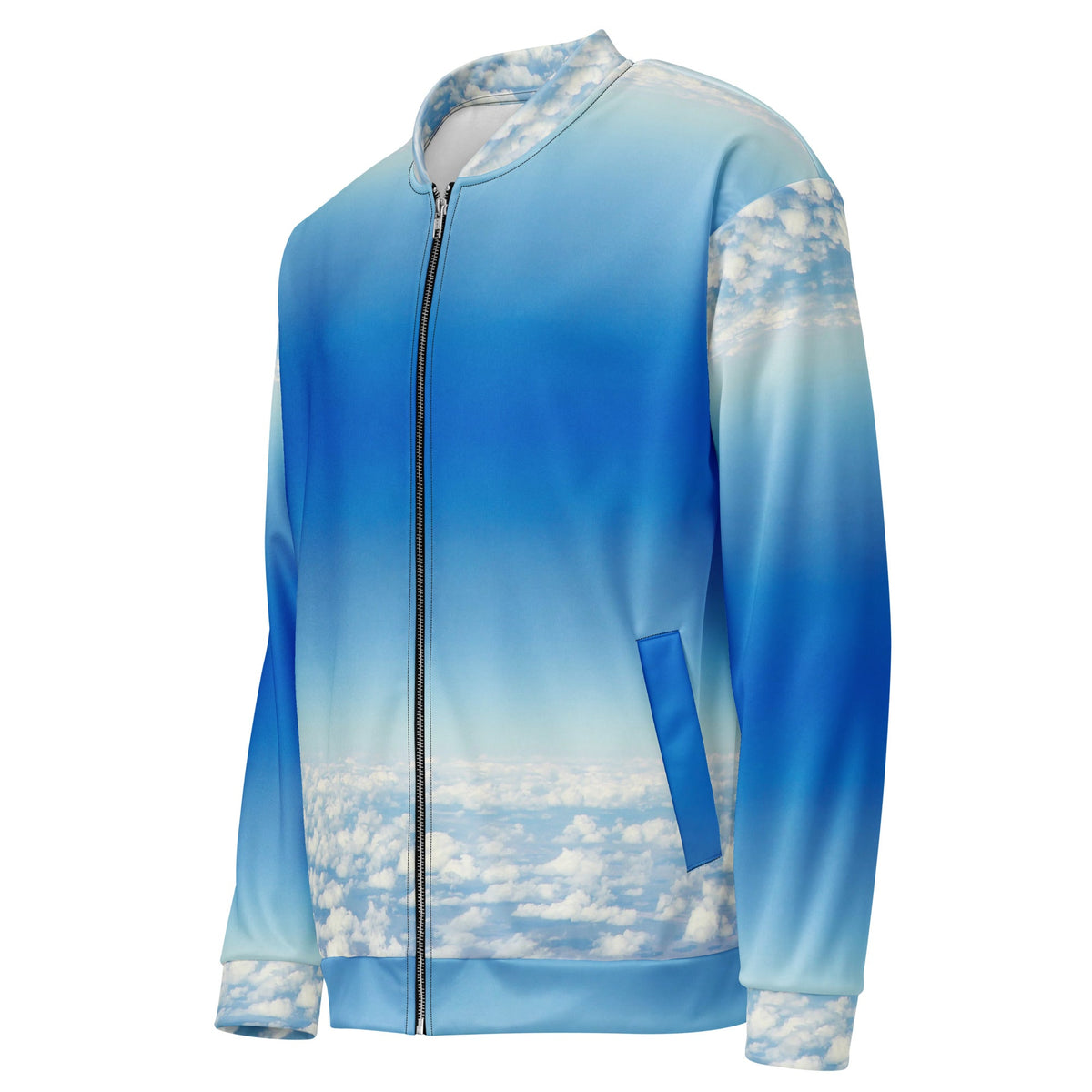 ZPGCAP-Airwalker Bomber Jacket - White Left Front