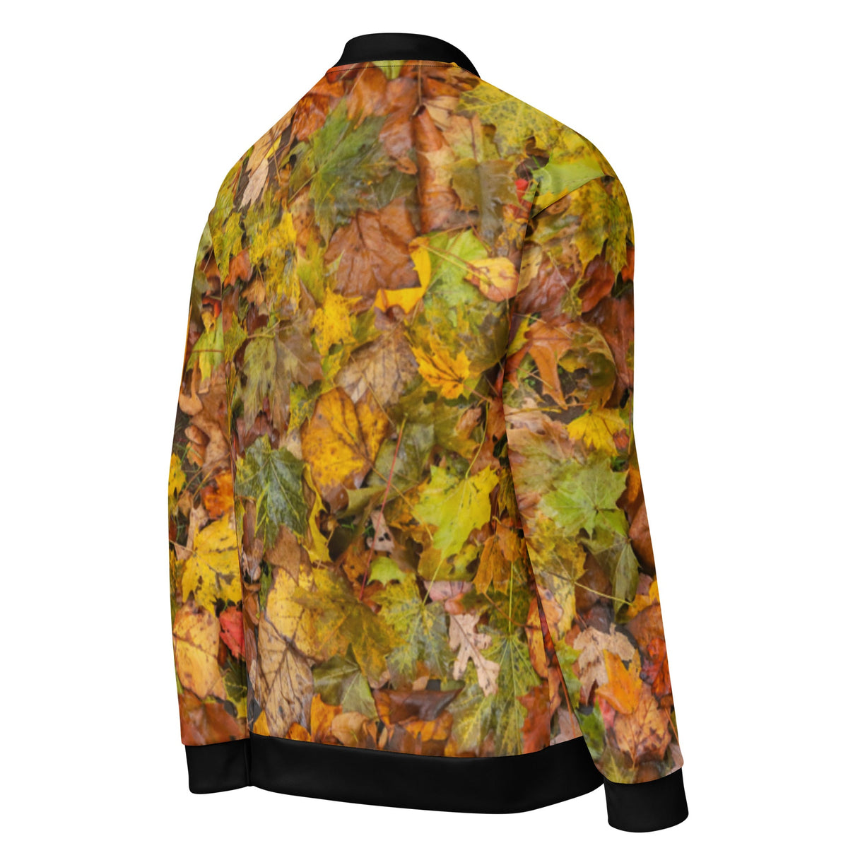 ZPGCAP-Autumn Pathfinder Bomber Jacket — Black - White Right Back
