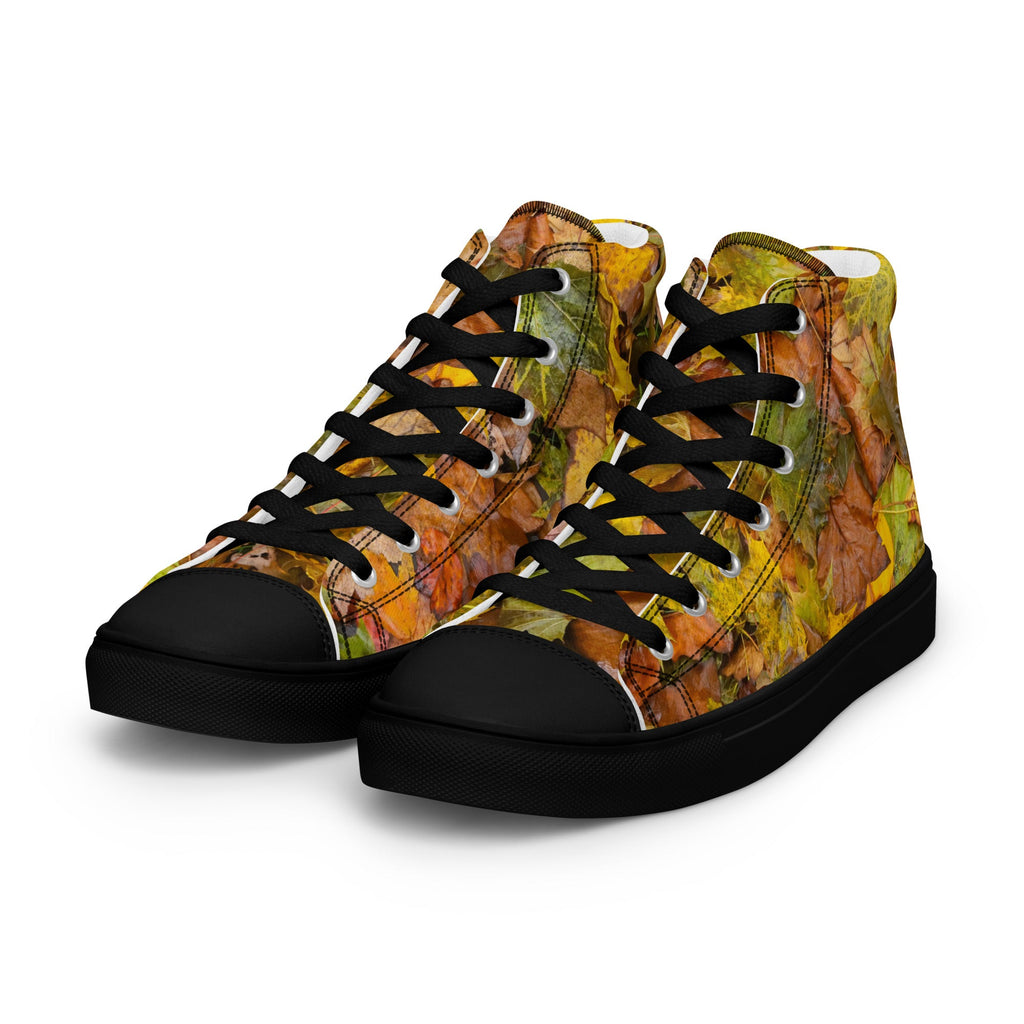 ZPGCAP-Autumn Pathfinders High-Top Sneakers — Black Sole - Black Left Front