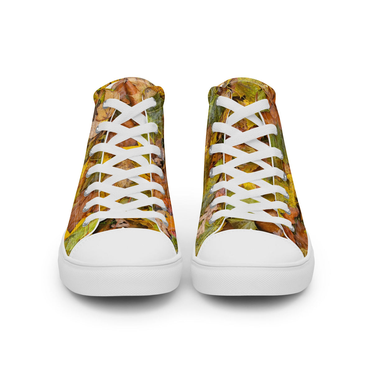 ZPGCAP-Autumn Pathfinders High-Top Sneakers — White Sole - White Front