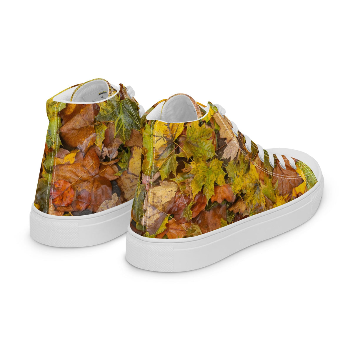 ZPGCAP-Autumn Pathfinders High-Top Sneakers — White Sole - White Right Back