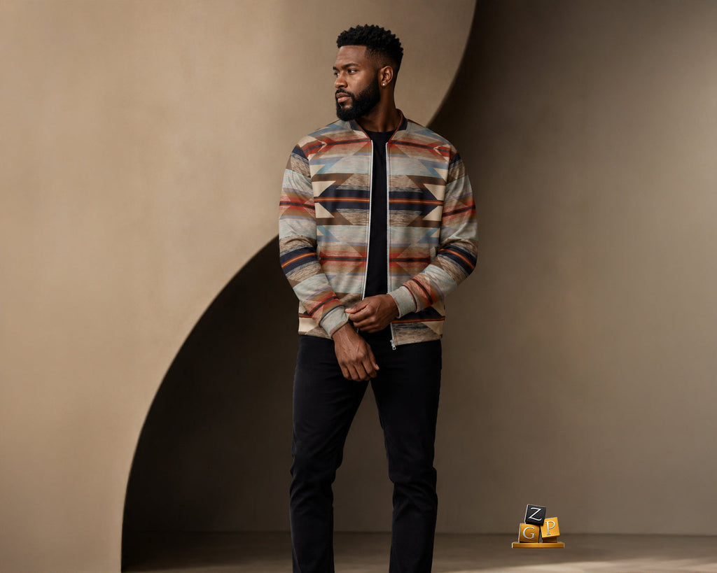 ZPGCAP-Desert Horizon Bomber Jacket - 1