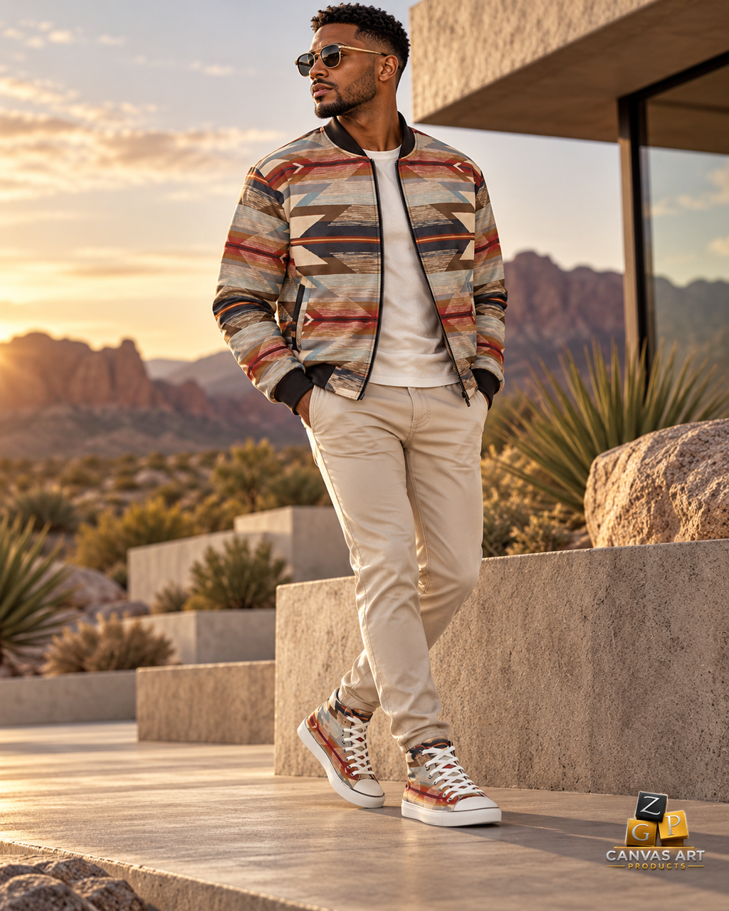 ZPGCAP-Desert Horizon Bundle — White Sole - 1