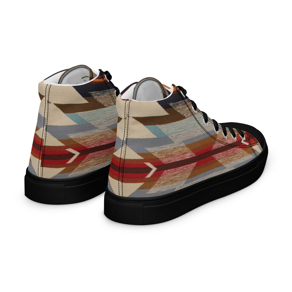 ZPGCAP-Desert Horizons High-Top Sneakers — Black Sole - Black Right Back