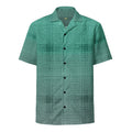 ZPGCAP-Emerald Green Button Shirt - White Front