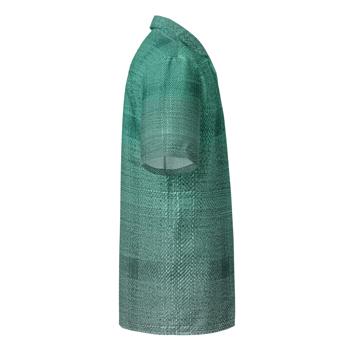 ZPGCAP-Emerald Green Button Shirt - White Right