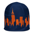 ZPGCAP-Empire Skyline Beanie — Night - White Front