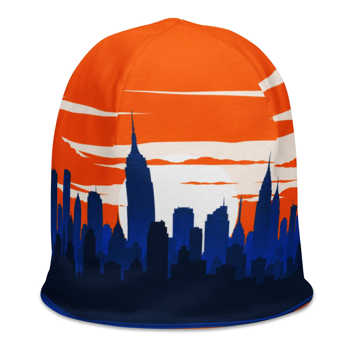 ZPGCAP-Empire Skyline Beanie - White Right Front