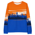 ZPGCAP-Empire Skyline Crewneck Sweatshirt - White Front