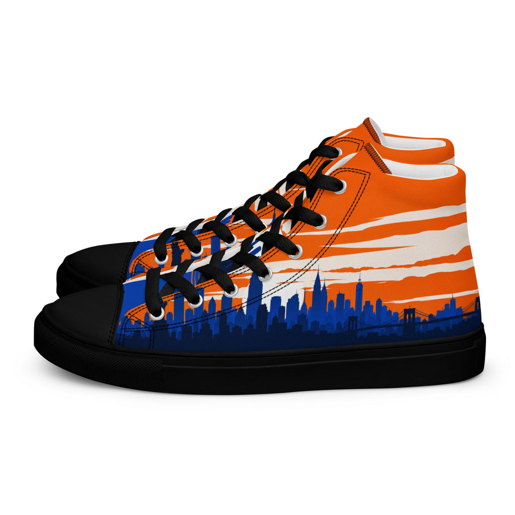 ZPGCAP-Empire Skyline High-Top Sneakers — Black Sole - Black Left