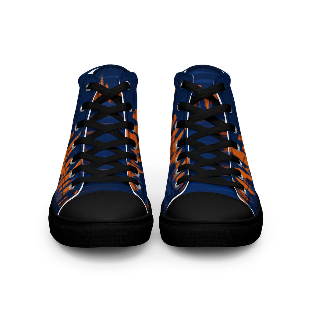 ZPGCAP-Empire Skyline High-Top Sneakers™ Night - black sole - Black Front