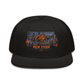 ZPGCAP-Empire Skyline Snapback Hat — Night - Black Front