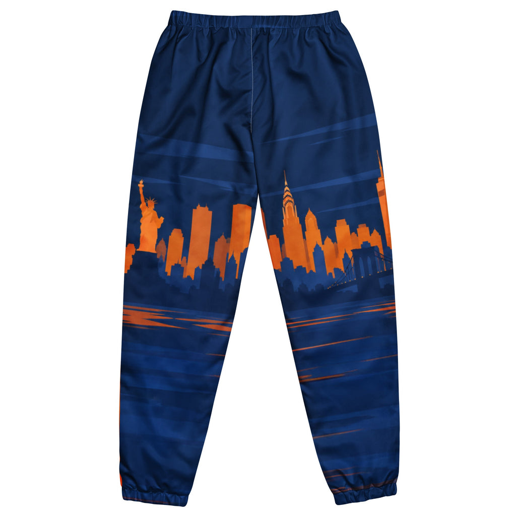 ZPGCAP-Empire Skyline Track Pants — Night - White Back