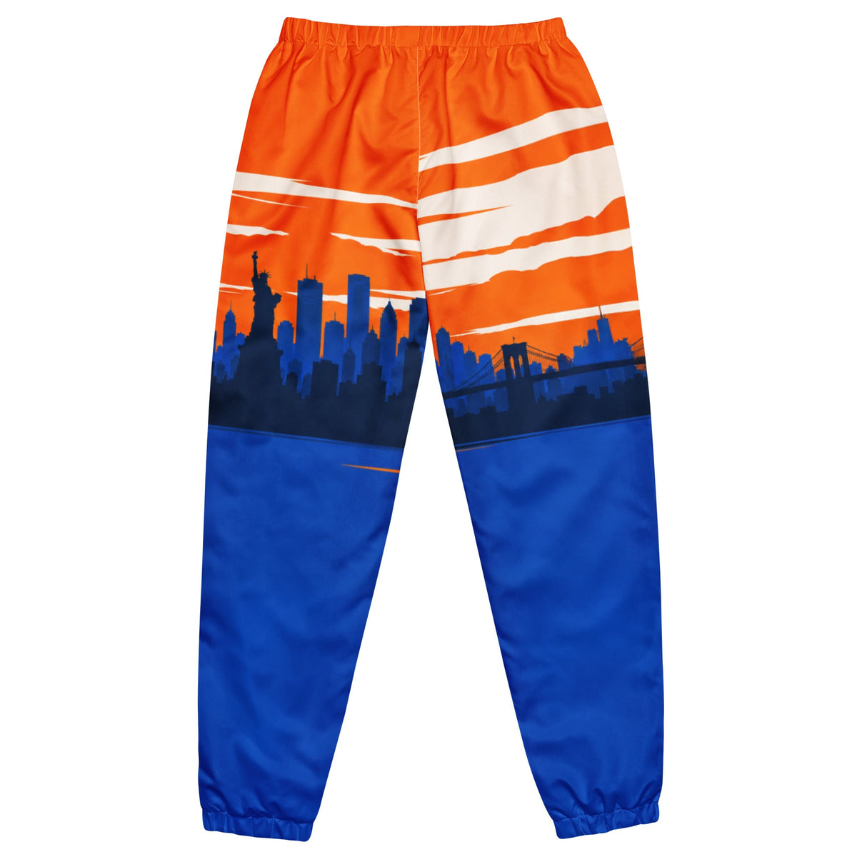 ZPGCAP-Empire Skyline Track Pants — White - White Back