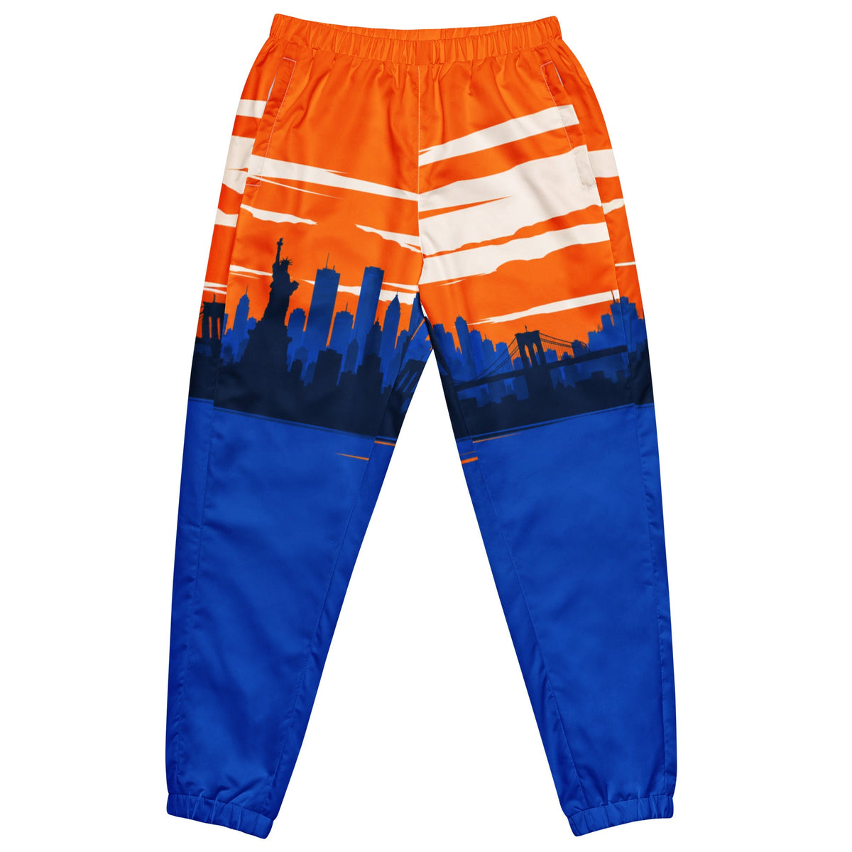 ZPGCAP-Empire Skyline Track Pants — White - White Front