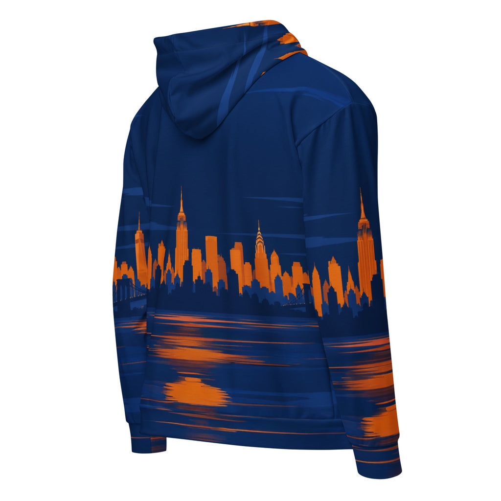 ZPGCAP-Empire Skyline Zip Hoodie — Night - White Right Back