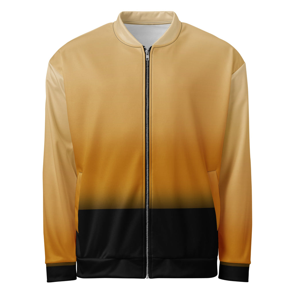 ZPGCAP-Golden Horizon Night Shadow Bomber Jacket - 2