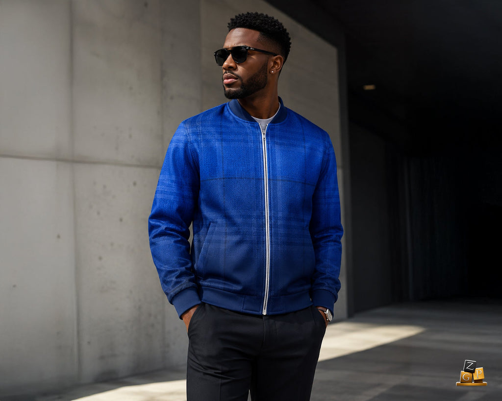 ZPGCAP-Midnight Horizon Bomber Jacket - 1