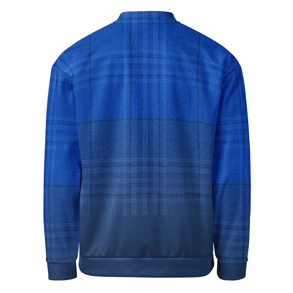 ZPGCAP-Midnight Horizon Bomber Jacket - White Back