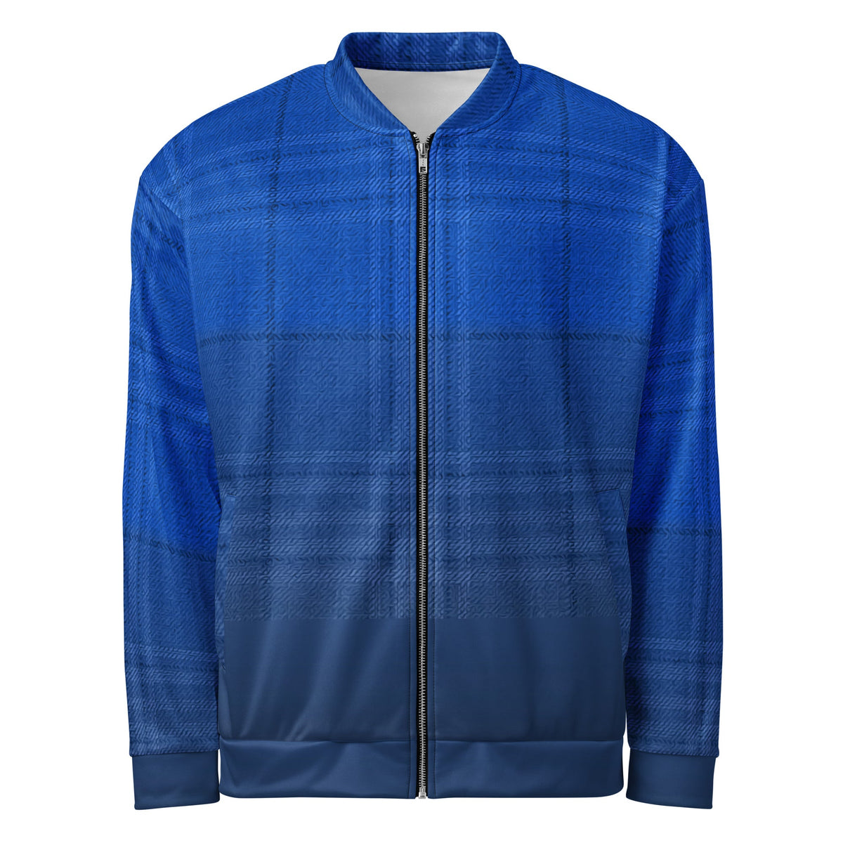 ZPGCAP-Midnight Horizon Bomber Jacket - White Front
