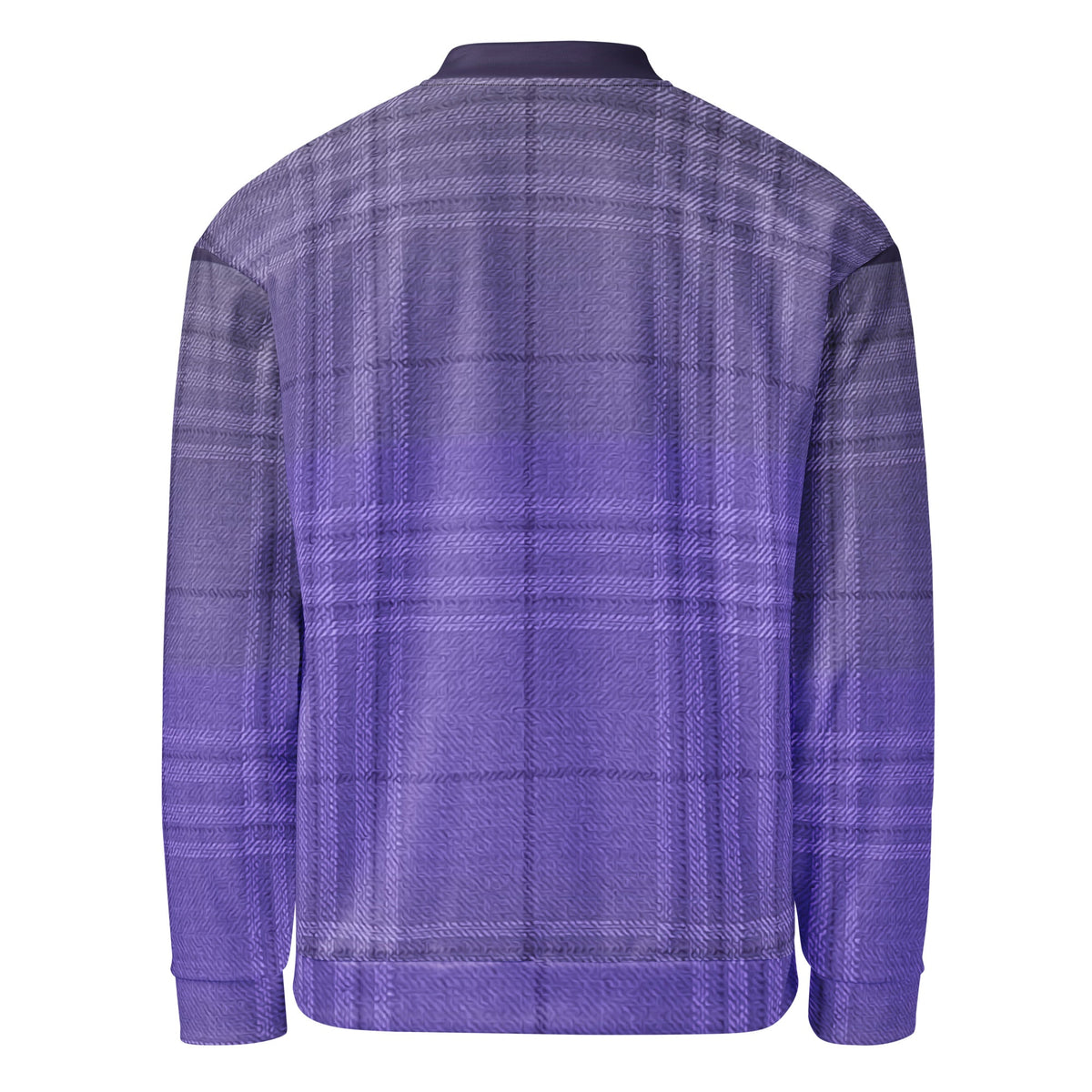 ZPGCAP-Royal Amethyst Bomber Jacket - White Back