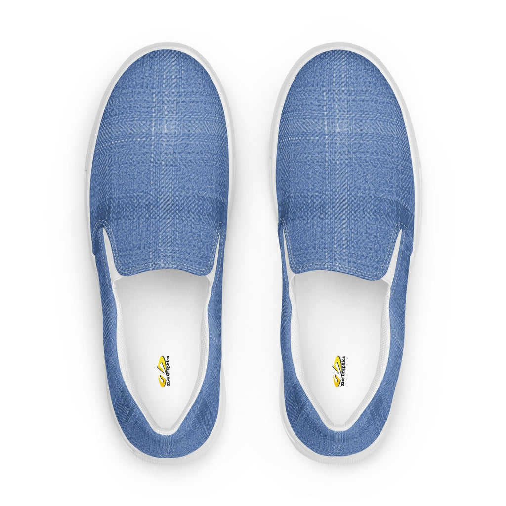 ZPGCAP-Slip-On Sneakers — Electric Indigo - White Front