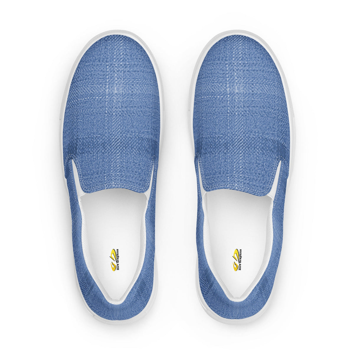 ZPGCAP-Slip-On Sneakers — Electric Indigo - White Front