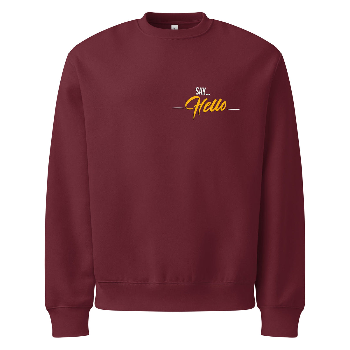 ZPGCAP-TWIHHP Haters Are Admirers Sweatshirt — Dark Colorways - Maroon Front