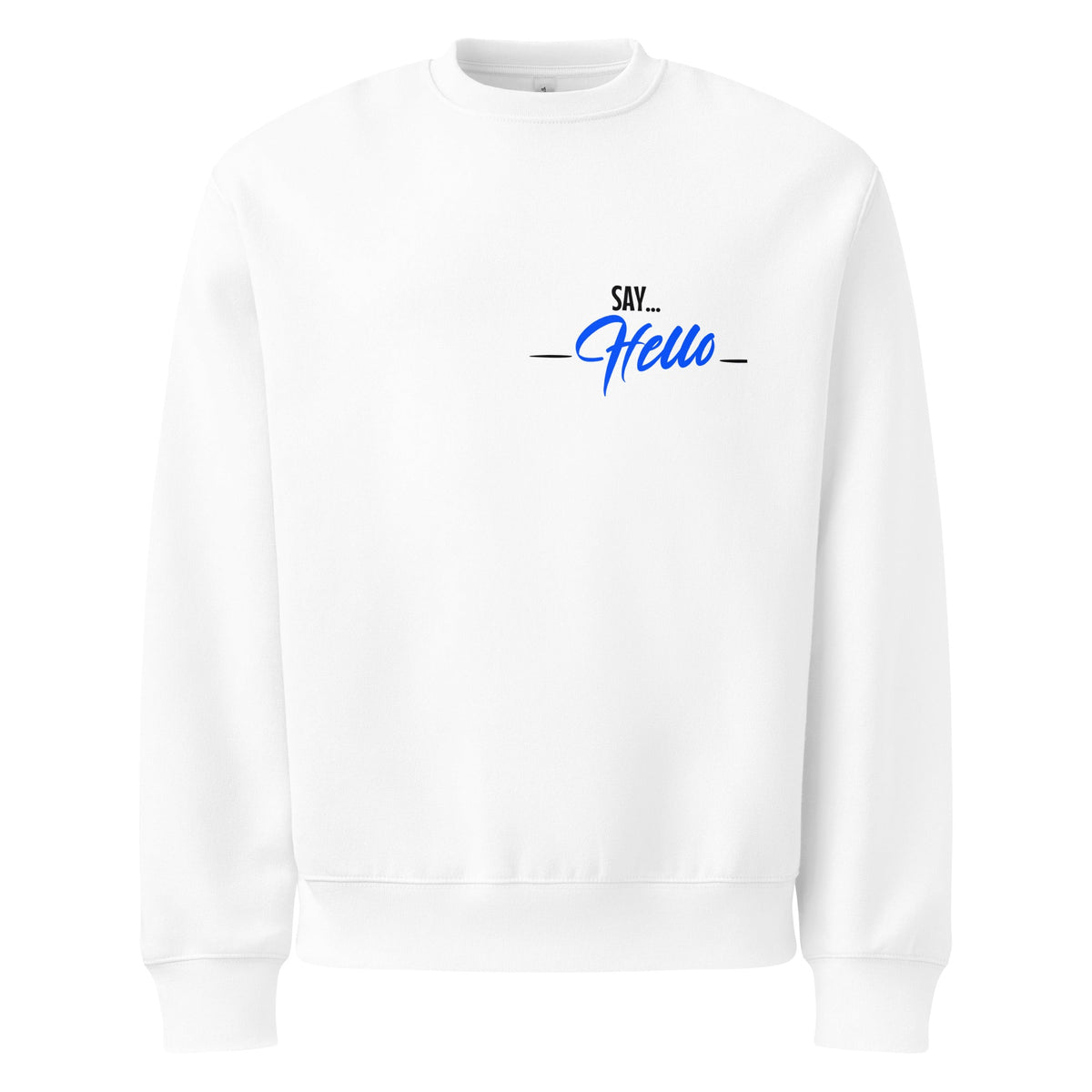 ZPGCAP-TWIHHP Haters Are Admirers Sweatshirt — Light Colorways - White Front