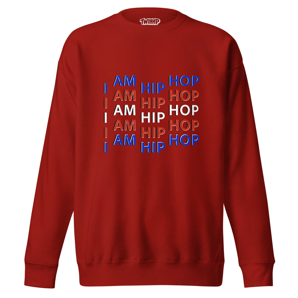 ZPGCAP-TWIHHP IAHH NYC Sweatshirt — Dark Colorways - Cardinal Front