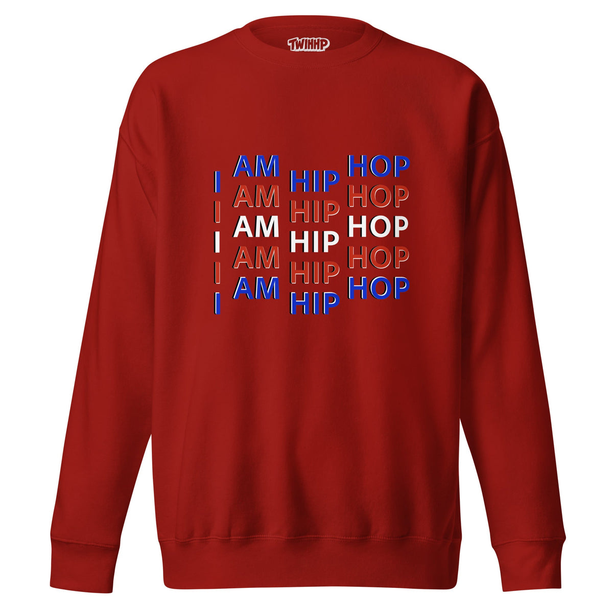 ZPGCAP-TWIHHP IAHH NYC Sweatshirt — Dark Colorways - Cardinal Front
