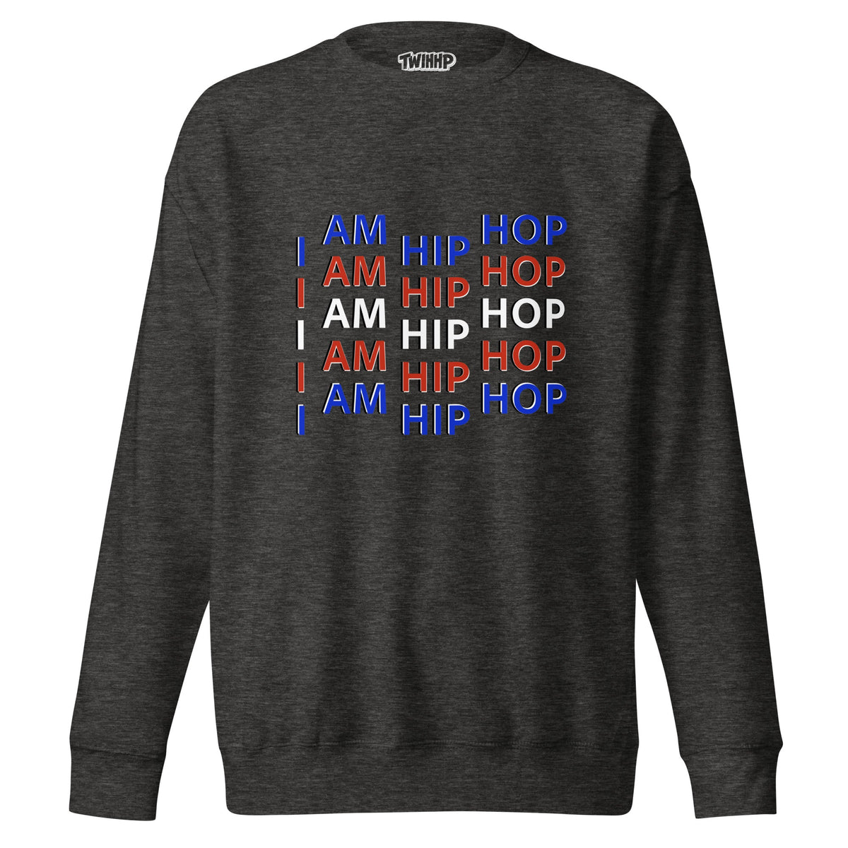 ZPGCAP-TWIHHP IAHH NYC Sweatshirt — Dark Colorways - Charcoal Heather Front