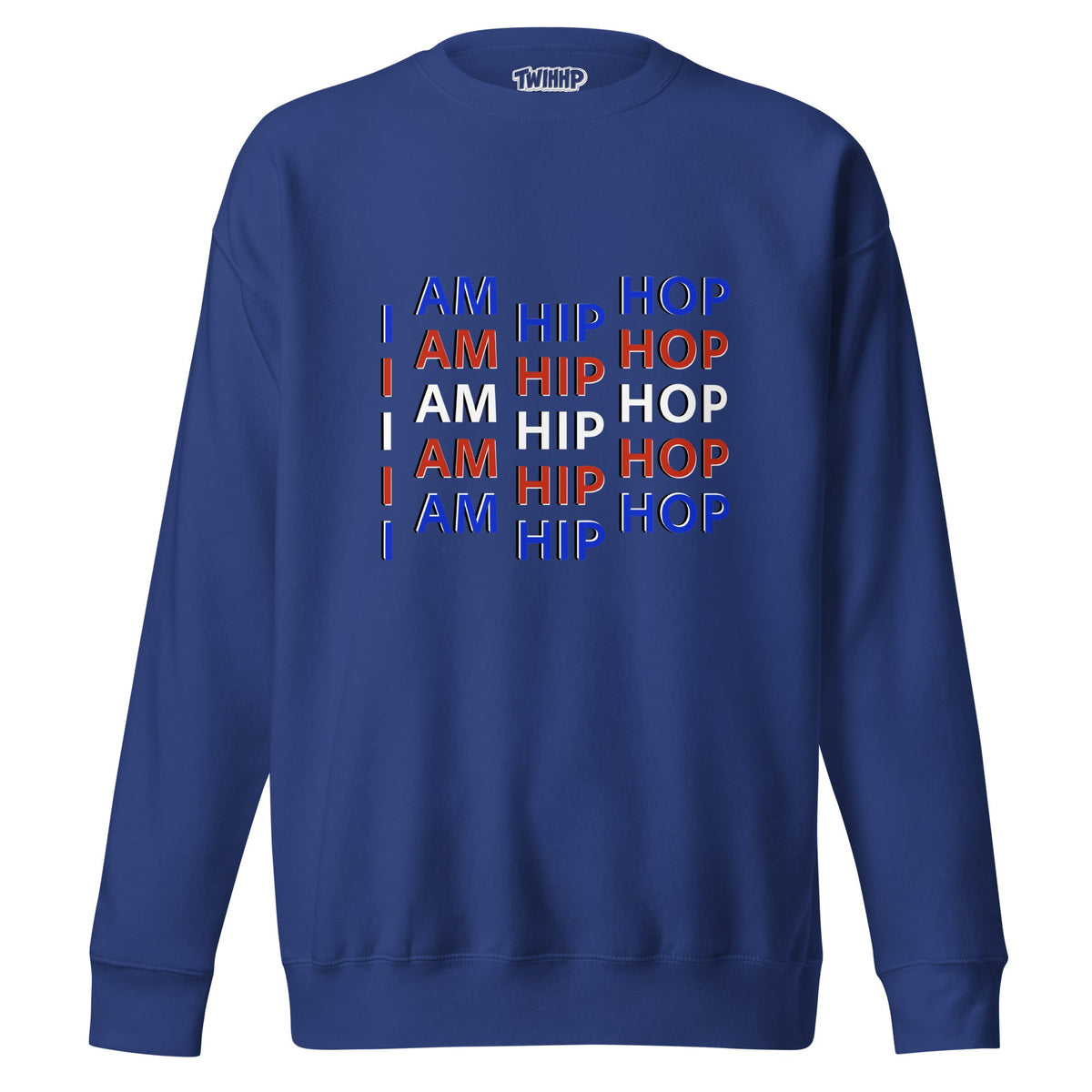 ZPGCAP-TWIHHP IAHH NYC Sweatshirt — Dark Colorways - Team Royal Front