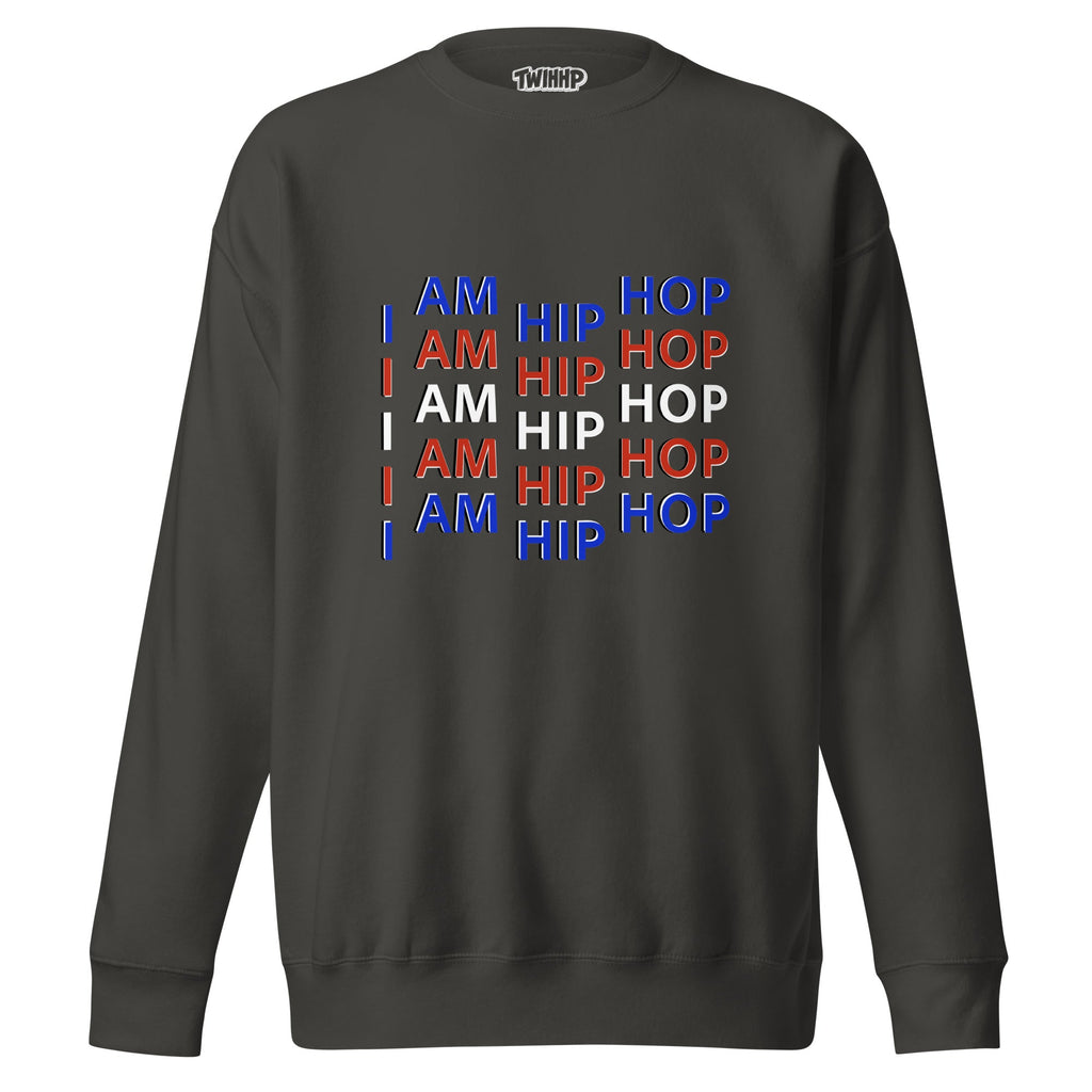 ZPGCAP-TWIHHP IAHH NYC Sweatshirt — Dark Colorways - Vintage Black Front