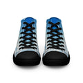 ZPGCAP-The Air Walkers High-Top Sneakers — Black Sole - Black Front