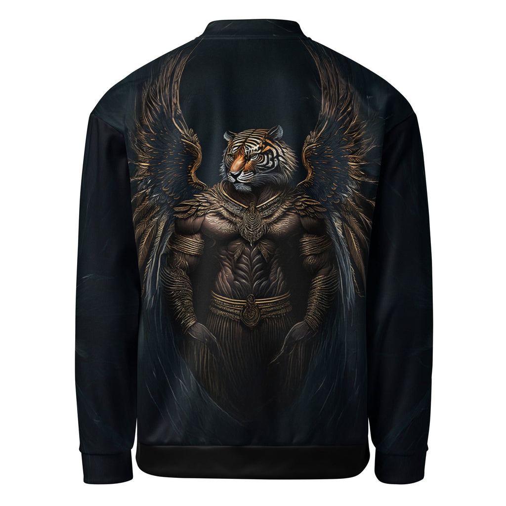 ZPGCAP-Tiger Angel Bomber Jacket - White Back