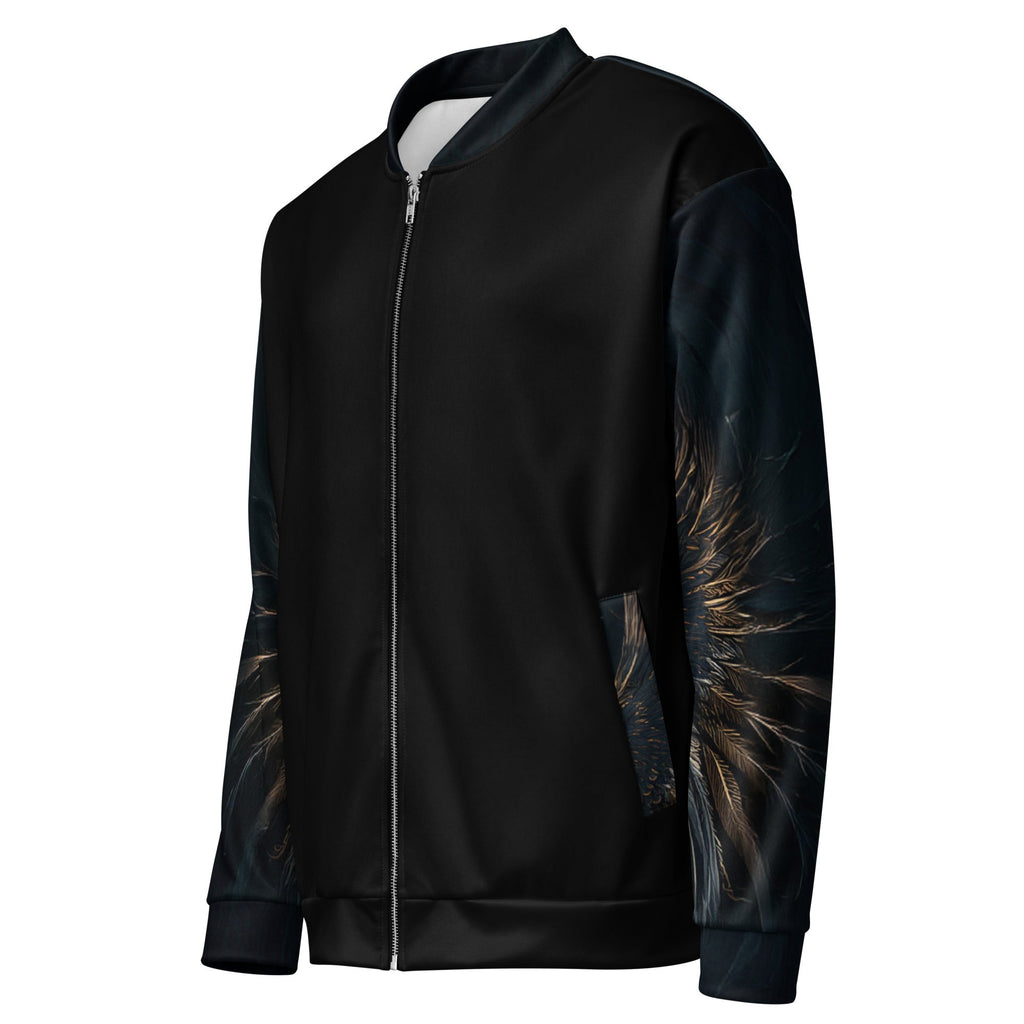 ZPGCAP-Tiger Angel Bomber Jacket - White Left Front