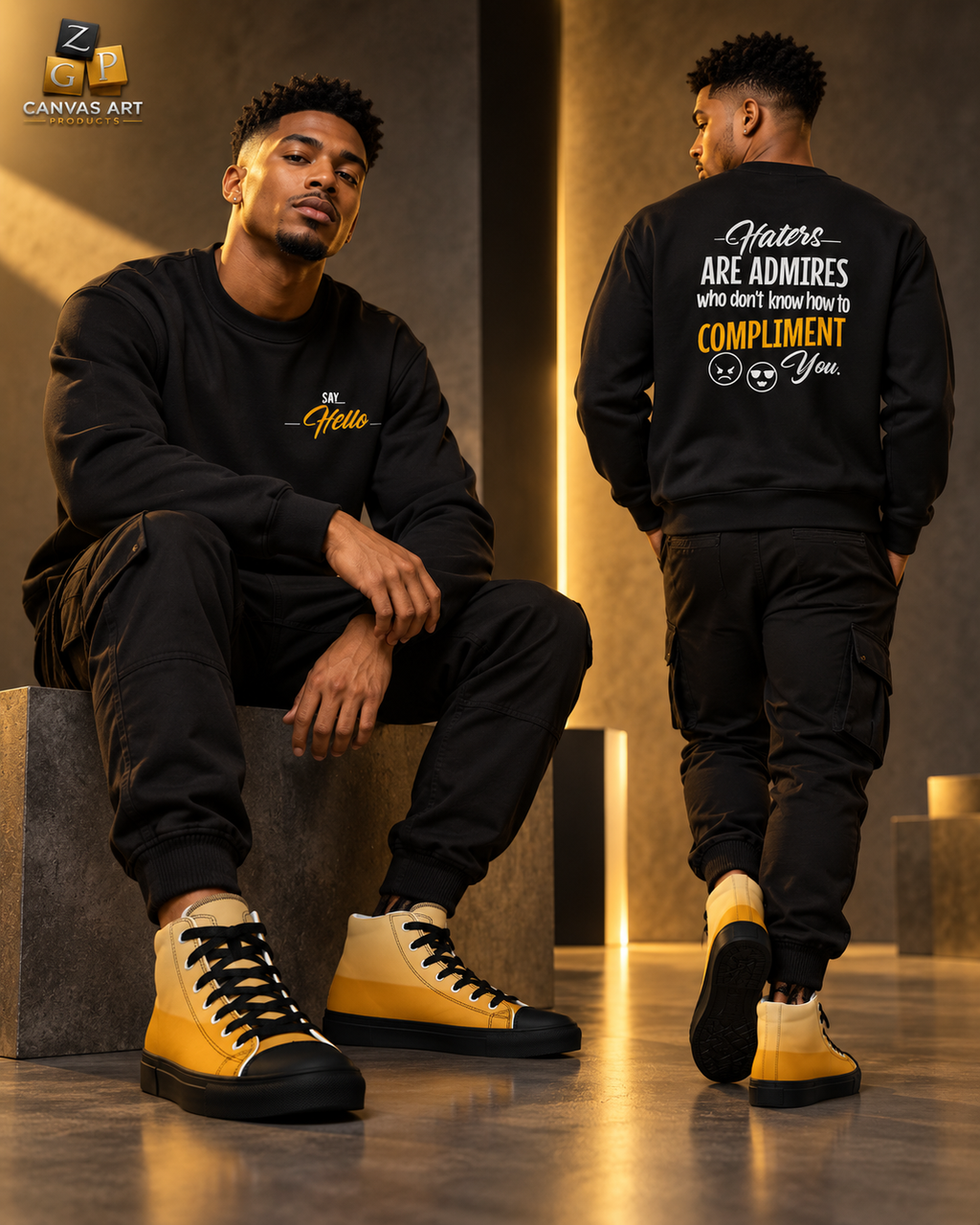 TWIHHP Haters Are Admirers Sweatshirt — Dark Colorways