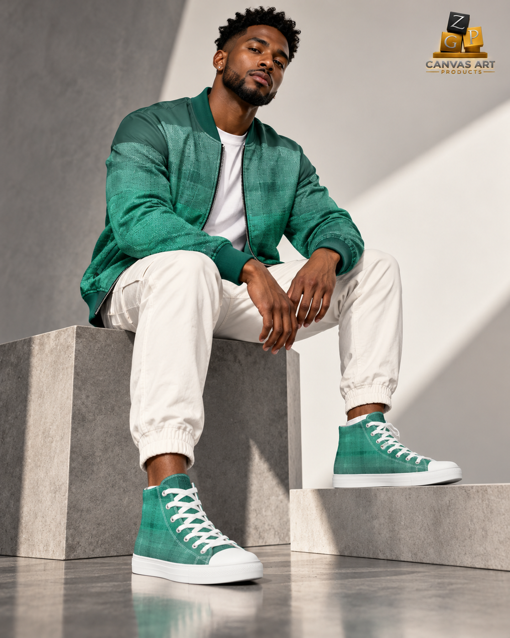 ZPGCAP-Emerald Tide Bundle — White Sole - 1